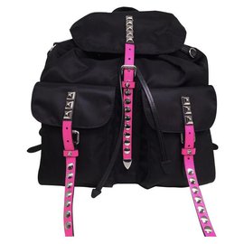 Prada Rucksack neu Schwarz