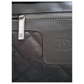 Chanel-Handbags-Black,Grey