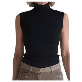 Marithé et François Girbaud Black Top Marithé + François Girbaud sleeveless T.34-36 Black