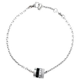 Bracelet Boucheron "Quatre Black Edition" en or blanc, diamants. Autre
