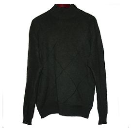 ERMENEGILDO ZEGNA OASI TURTLENECK SWEATER Dunkelgrün
