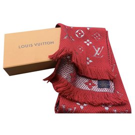 Louis Vuitton-Bufandas-Roja