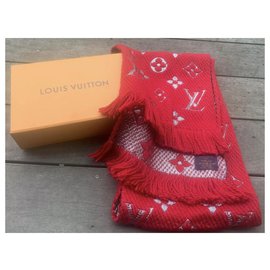 Louis Vuitton-Bufandas-Roja