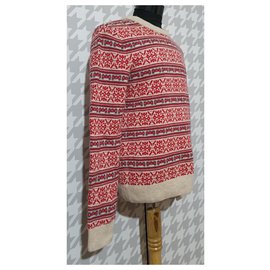 Abercrombie & Fitch-Suéteres-Roja,Multicolor