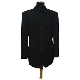 Kenzo Blazer Jacke Marineblau Wolle Marineblau