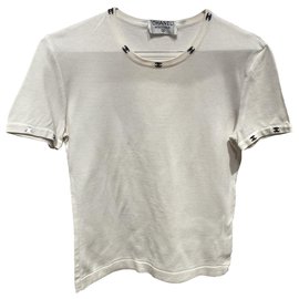 Chanel-Top-Nero,Bianco