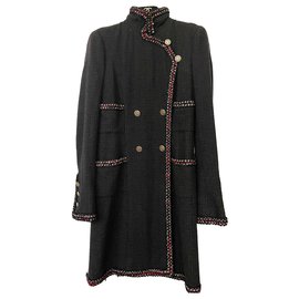 Chanel-8,5K$ Shanghai jacket coat-Black