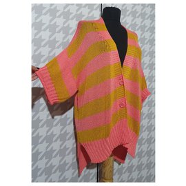 Twin Set-Knitwear-Pink,Multiple colors
