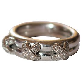 Chaumet "Connessioni 3 crociati " Argento