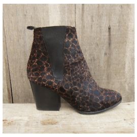The Kooples Las botas kooples p 39 Estampado de leopardo