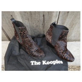 The Kooples-Las botas kooples p 39-Estampado de leopardo