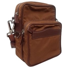 Prada Handtasche aus Canvas Braun Braun