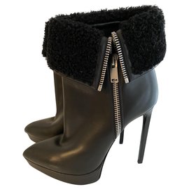 Saint Laurent-Boots-Black