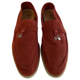 Loro Piana Flats Red