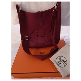 Hermès-Hermes Everlyn III-Bordeaux