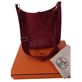 Hermès-Hermes Everlyn III-Bordeaux