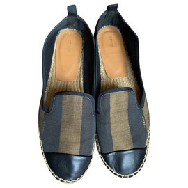 Fendi-Flats-Brown