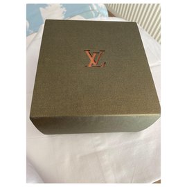 Louis Vuitton-Cinturones-Castaño