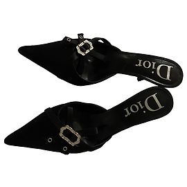 Dior Maultiere Schwarz