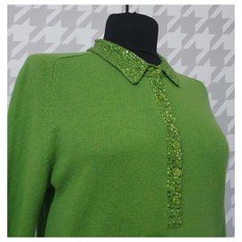 Steffen Schraut-Knitwear-Green