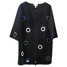 Joseph Ribkoff Long Jacket Black Viscose Black
