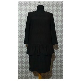Robe noire Ganni Noir