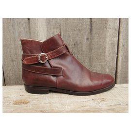 Bally-bally boots type jodphur p 37,5-Brown