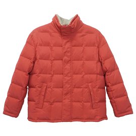Loro Piana-Manteaux de garçon-Orange