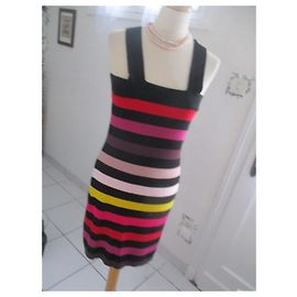 Robe SONIA RYKIEL Pour H&M - Taille S - Noir - Longueur Genou - Occasion Très Bon état
