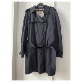 Burberry-Trench da uomo Burberry-Nero