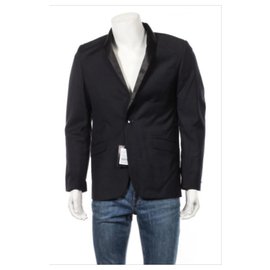 Torrente-TORRENTE Couture Homme Cos 08 NOIR Dark blue Suit jacket Blazer-Dark blue