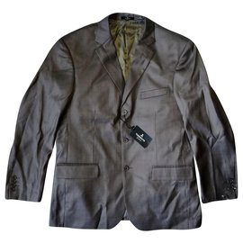 Torrente-TORRENTE Couture Homme Cos 03 Jaqueta terno cinza camelo blazer-Cinza