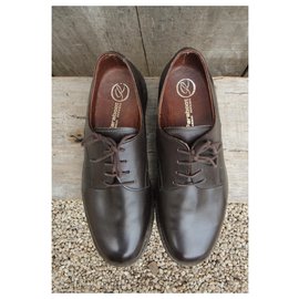 Paraboot-Paraboot derbies 40,5-Dark brown