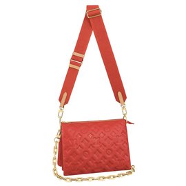 Louis Vuitton-Bolsa de Coussing LV nova-Vermelho