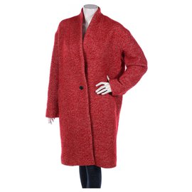 Iro Coats, Outerwear White Red