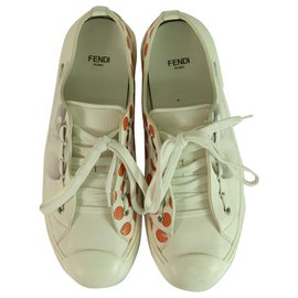 Fendi-Ankle Boots-White