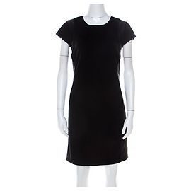 Diane Von Furstenberg Robe de costume en maille de cuir DvF Pelle Noir