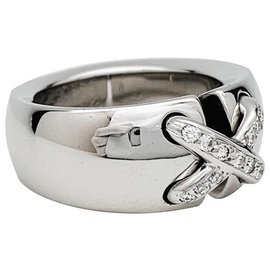 Chaumet-Chaumet Ring ,„Verbindungen“, Weißgold und Diamanten.-Andere