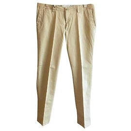 Emanuel Ungaro Calças novas masculinas Ungaro casual Bege