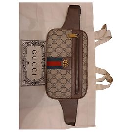 Gucci Ophidia GG belt bag Brown