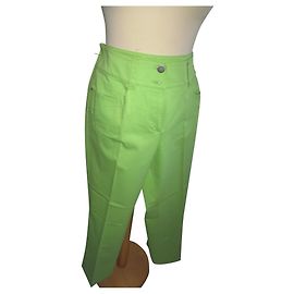 Gerry Weber 7/8 Hose aus Baumwolle Hellgrün Hellgrün