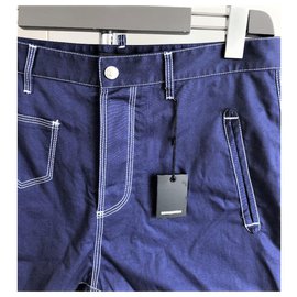 Dsquared2-Dsquared2 nouveaux shorts pour hommes-Bleu