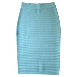 Uterque Skirts Turquoise