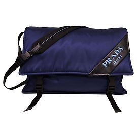 Prada messenger nuovo Blu