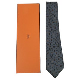 Hermès-Laços-Cinza
