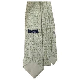 Hermès-Hermes Green Tie-Green