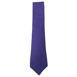 Hermès Gravata Violeta Hermes Roxo