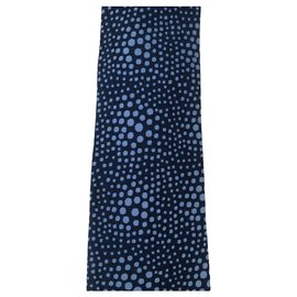 Hermès-Gravata azul Hermes com pontos-Azul
