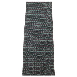Hermès-Hermes tie Green and burgundy-Multiple colors