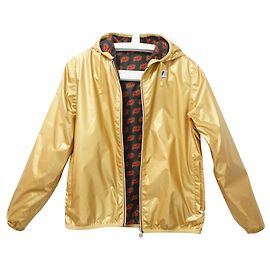 K-Way Daft Punk Schwarz Golden Bordeaux